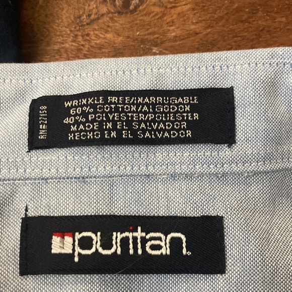 Two EUC Puritan Wrinkle Resistant Button Down Shirts - Picture 5 of 8